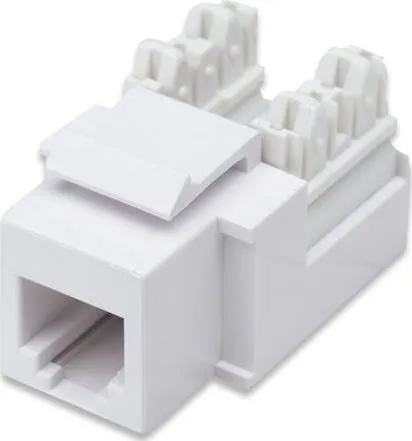 Prizë keystone telefonike Intellinet 502795, RJ11 RJ12, punch down, e bardhë - 1