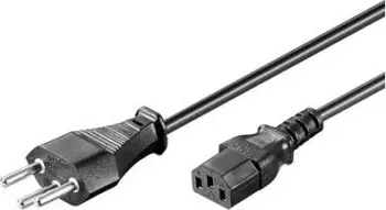 Kabllo rryme MicroConnect Swiss Power C13, 1.8m, i zi