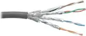Kabllo rrjeti InLine Cat.6, S/FTP PIMF, 100m, gri