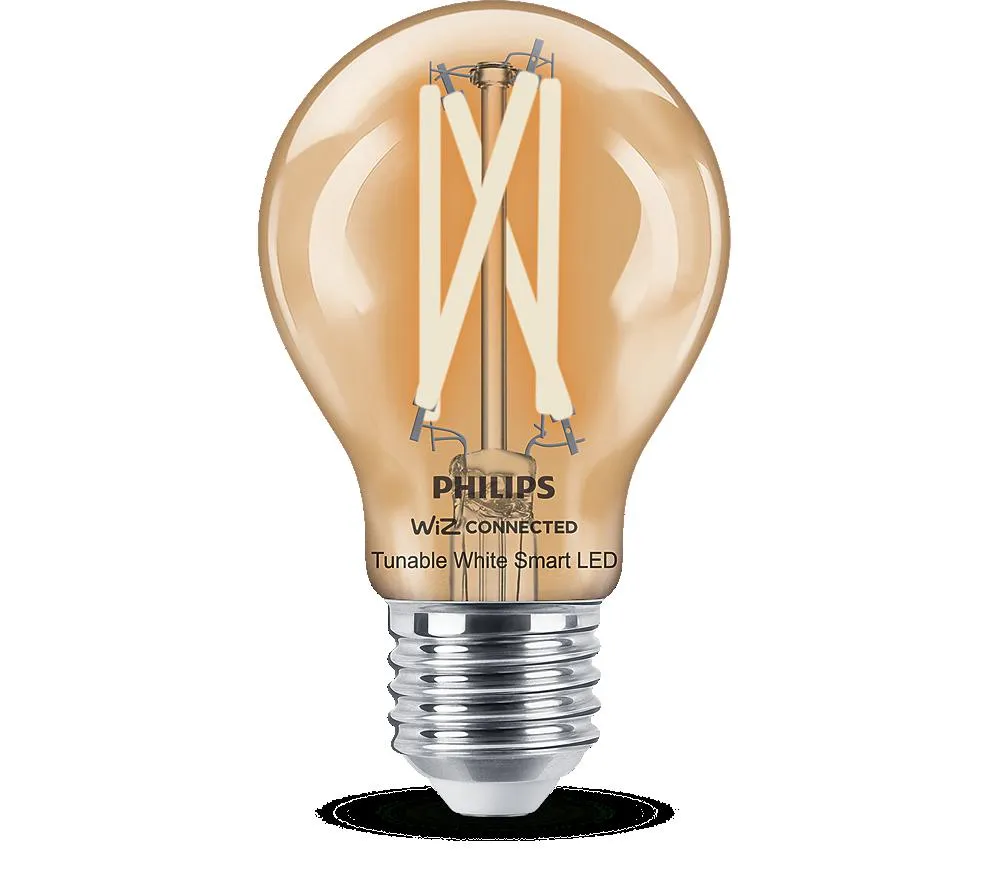 Llambë inteligjente Philips Wiz E27, LED 60W, dritë e bardhë e ftohtë dhe e ngrohtë, e rregullueshme - 1