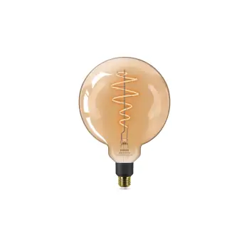 Llambë dekorative smart Philips Vintage Lamp G200, 25W, E27, ngjyrë amber