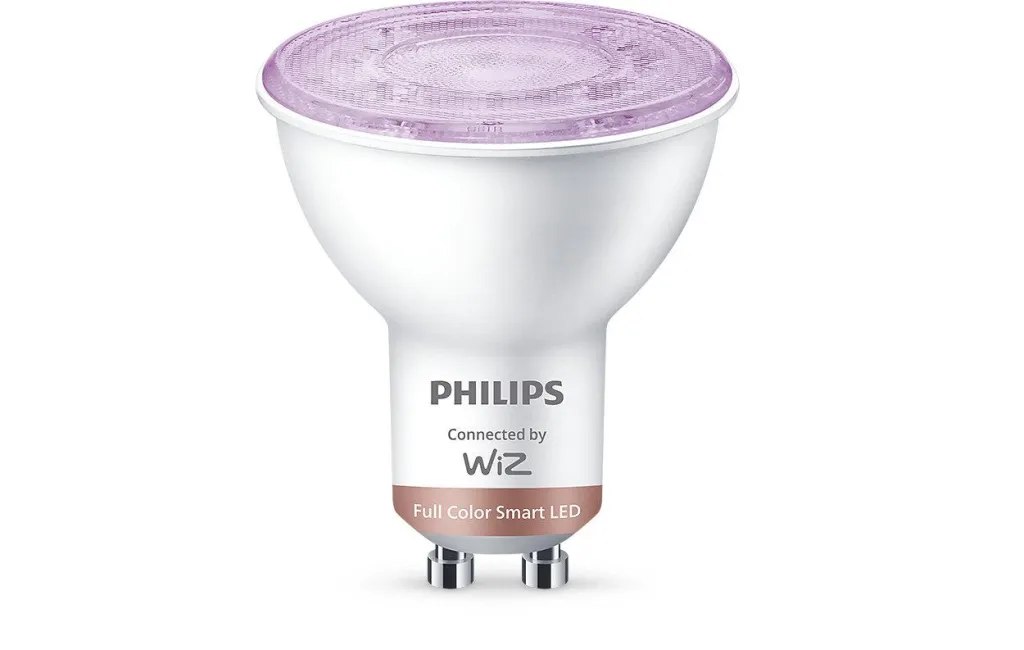 Set llamba inteligjente WiZ PAR16, GU10, RGB, 4.7W, të bardha - 2