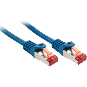 Kabllo rrjeti Lindy Basic Cat.6 S/FTP, 7.5m, e kaltër