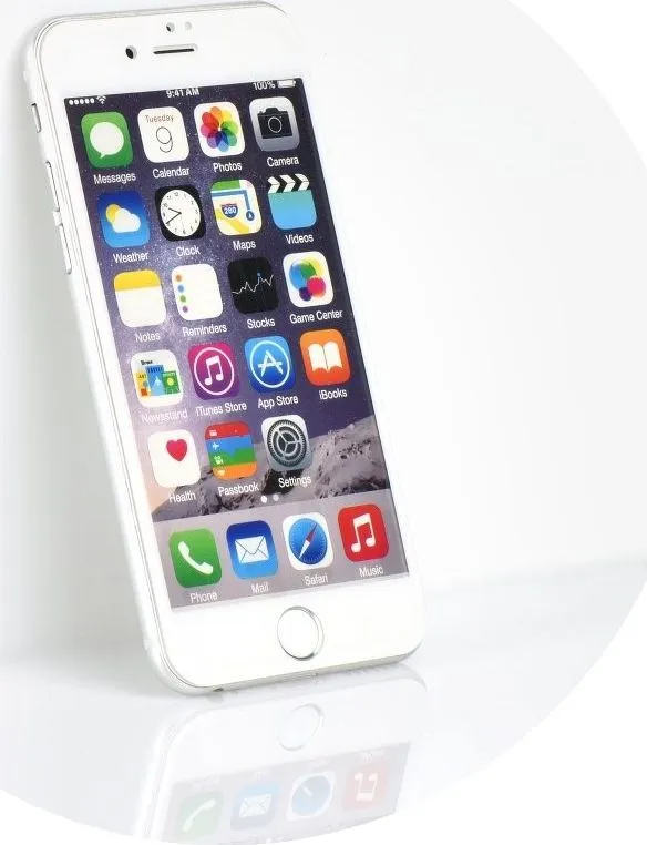 Mbrojtës ekrani Partner Tele.com 5D Full Glue, për iPhone 6 4.7, xham i temperuar, i bardhë - 3