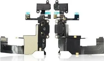 Ribon karikues për iPhone 5, me konektor karikimi, i zi - 1