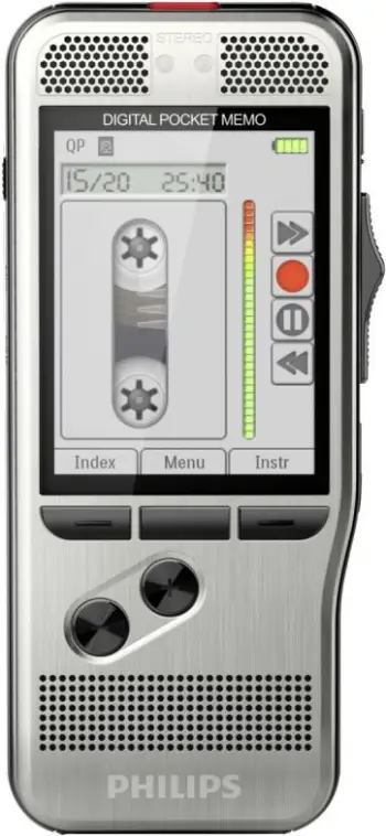 Set diktimi Philips DPM 7200, Flash Card, çelik inox