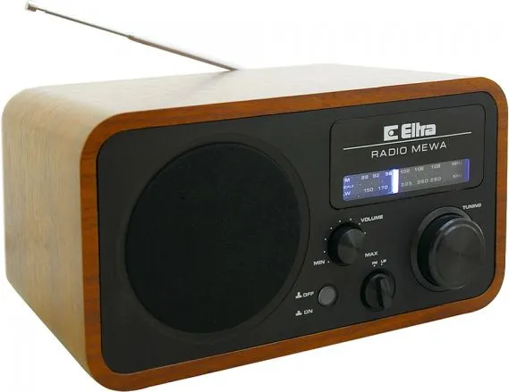 Radio Sencor SRD 215, FM LW, 2.5W, e zezë dru - 1