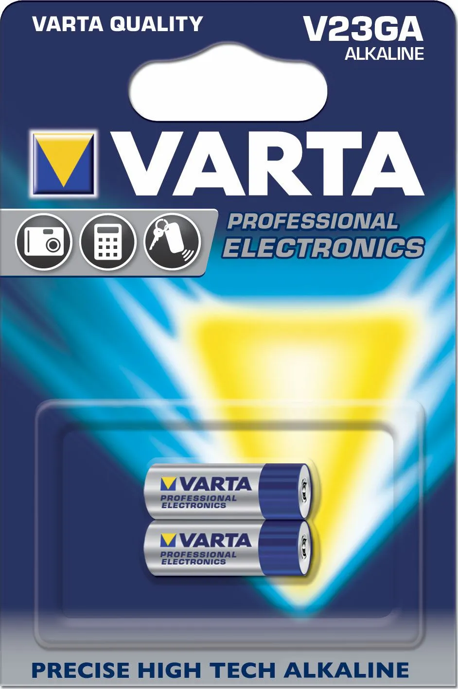 Bateri elektronike Varta A23, 12V, paketim 2 copë - 1