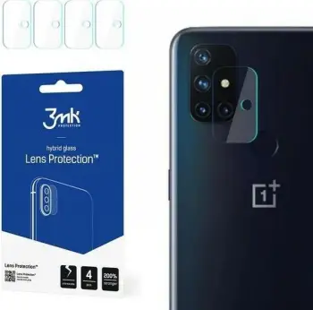 Lente mbrojtëse për kamerë 3MK për OnePlus Nord N10 5G, 4 copë
