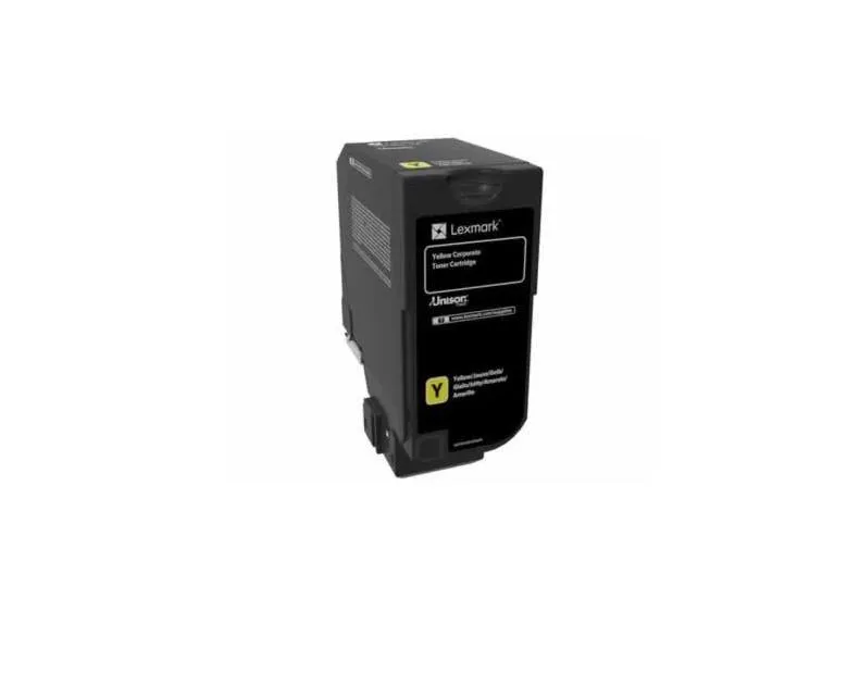 Toneri Lexmark 74C20YE, yellow, origjinal - 1