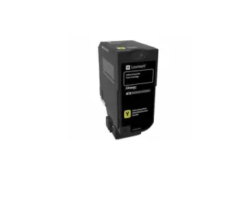 Toneri Lexmark 74C20YE, yellow, origjinal