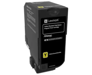 Toner Lexmark 74C2SY0, origjinal, standard, i verdhë