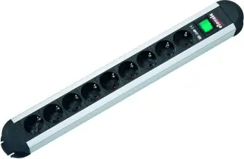 Zgjatues rryme Bachmann PRIMO, 1.75 m, 9 dalje AC, i zi gri