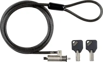Kabllo sigurie DICOTA D30835, Kensington Lock, 2 m, e zezë