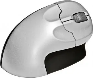 Maus ergonomik BakkerElkhuizen Grip BNEGMW, me kabllo, i zi