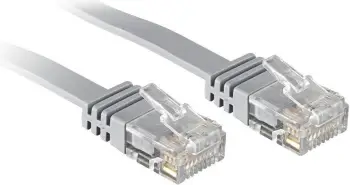 Kabllo rrjeti Lindy Patchcord Cat.6, U UTP, 0.3m, e hirtë