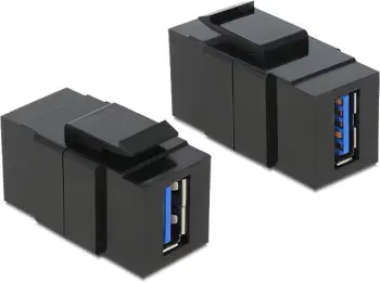 Modul Keystone DeLOCK 86369, zgjatës USB, i bardhë