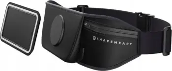 Rrip vrapimi Shapeheart Belt AMZ, këllëf magnetik për telefon XXL, i zi
