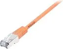 Kabllo Equip Patchcord, Cat6, S / FTP, HF, 0.5m, e portokalltë (605577) - 1