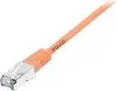 Kabllo Equip Patchcord, Cat6, S / FTP, HF, 0.5m, e portokalltë (605577)