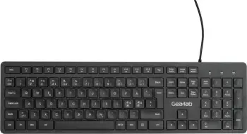 Tastierë Gearlab G220 USB, 106 çelësa, ngjyrë e zezë