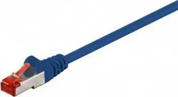 Kabllo rrjeti Goobay CAT 6 S FTP Patch, 1m, blu