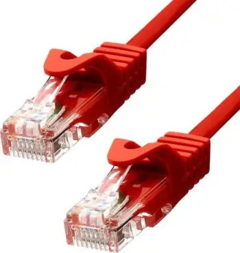 Kabllo rrjeti ProXtend CAT5e U UTP, 2m, i kuq