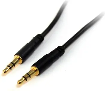 Kabllo audio StarTech.com MU3MMS Slim, stereo 3.5mm, 0.9m, i zi