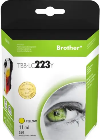 Ngjyrë printimi TB TBB-LC223Y / LC223, e verdhë