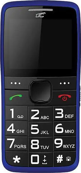 Telefoni fiks Ltc për të moshuar, taste të mëdha, buton SOS, zë i lartë