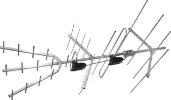 Antena TV LechPol AP-TRIA-MAX, UHF VHF, për kanale tokësore, gri