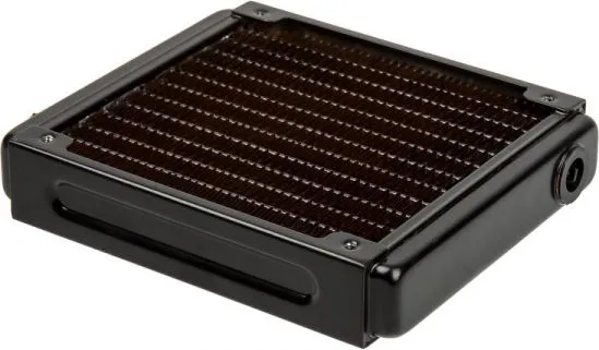 Radiator uji për PC MagiCool Xflow MC-RAD120G2X, 120 mm, lidhje G 1/4", i zi - 1