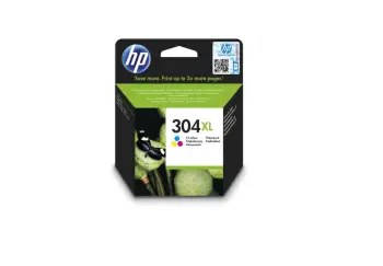 Kartutshë boje HP 304XL Tri Colour, origjinale, kapacitet i lartë