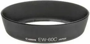 Parasole objektivi Canon EW-60C, origjinal, diametër standard, e zezë