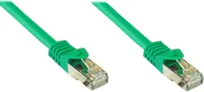 Kabllo rrjeti Alcasa Cat7 S/FTP, 2m, RJ45, e gjelbër - 1