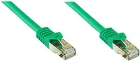 Kabllo rrjeti Alcasa 8070R-005G, Cat7 S FTP, 0.5m, i gjelbër