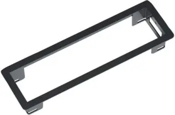 Komplet montimi Bachmann 915.000, thellësi 35.5mm, dimensione 241 x 73mm, i zi