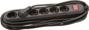 Zgjatues rryme Bachmann Smart, 6 presa, kabllo 5 m, bezhë