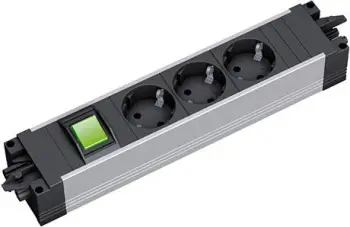 Zgjatës tavoline Bachmann STEP ALU 906.003, 3 dalje GST18i3, alumini, i zi