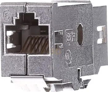 Modul rrjeti Bachmann 940.044, keystone coupler RJ-45, CAT 6, STP, i bardhë