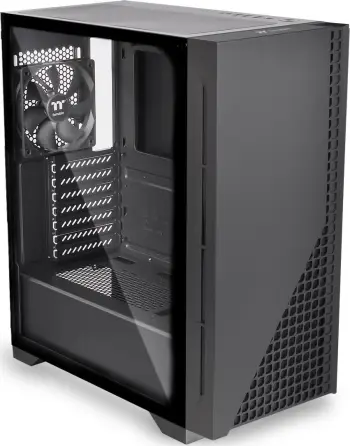 Kase kompjuteri Thermaltake H330 TG, xham i temperuar, ATX, e zezë
