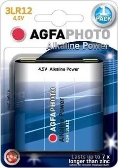 Bateri Agfaphoto 3LR12, alkaline, 4.5V - 1