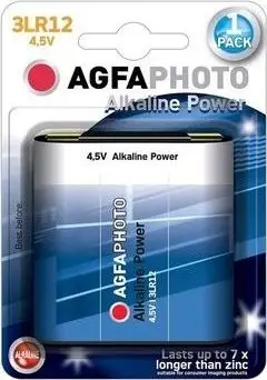 Bateri Agfaphoto 3LR12, alkaline, 4.5V