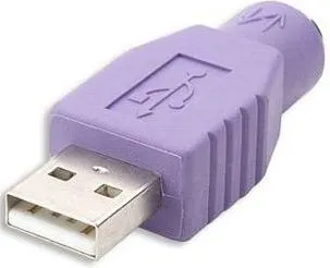 Adapter USB në PS/2 Goobay 68918, port USB A, lejla - 1