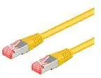 Kabllo rrjeti Wentronic Goobay 93700, CAT 6a SFTP, 10 m, e verdhë