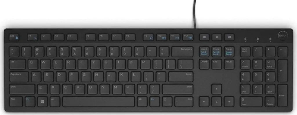 Tastierë Dell KB216 (580-ADEB), US, e zezë - 1