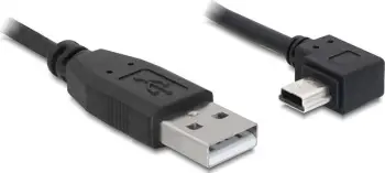 Kabllo USB DeLOCK 82683, USB 2.0 A në Mini USB B, 3 m, e zezë