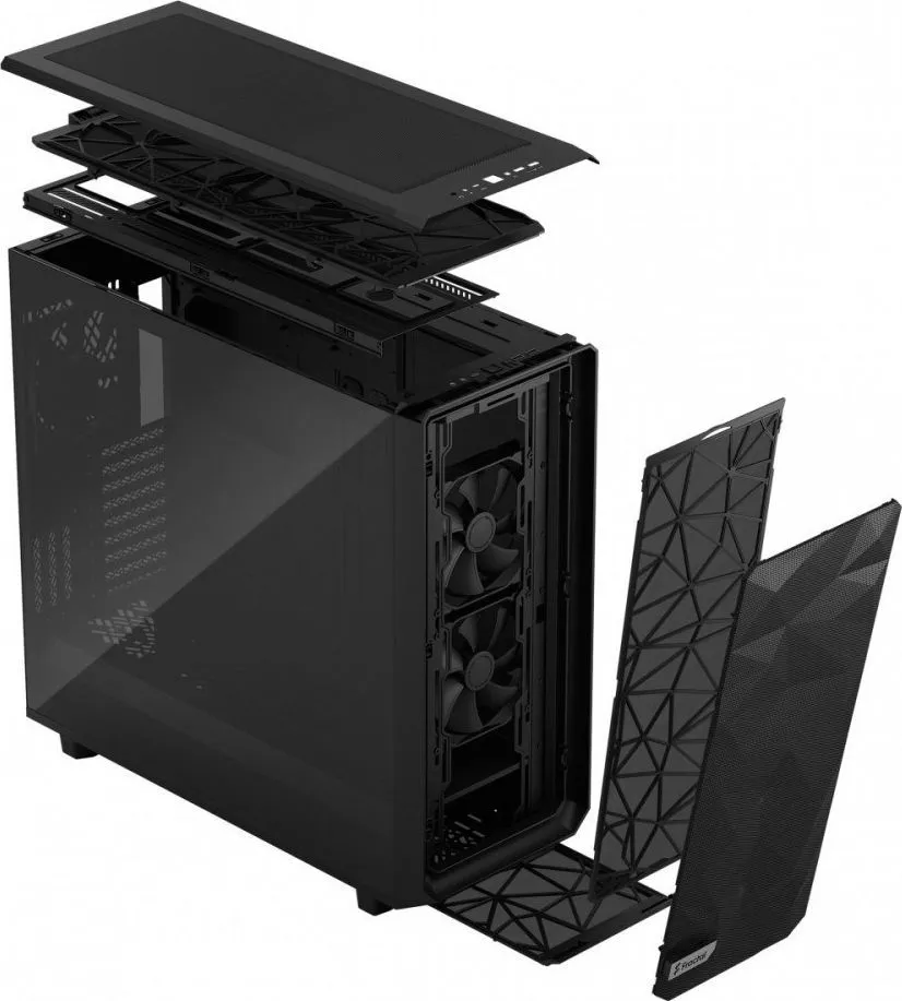 Kasë Fractal Design Meshify 2 XL TG (FD-C-MES2X-02), e zezë - 9