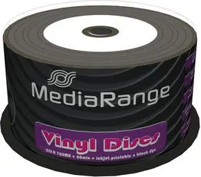 CD-R MediaRange MR226, 700MB, 52x, 50 copë