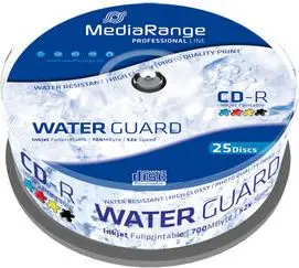 CD-R MediaRange MRPL512, 700MB, 52x, paketim 25 copë